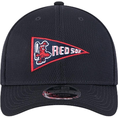 Bone New Era 9FORTY M-Crown Clubhouse 2025 Boston Red Sox Masculino MBP25BON503 - Foto 3