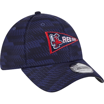 Boné Aba Curva New Era 39THIRTY Stretch Snap Clubhouse 2025 Boston Red Sox - Adulto - Foto 2