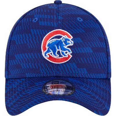 Boné Aba Curva New Era 39THIRTY Stretch Snap Clubhouse 2025 Chicago Cubs - Adulto - Foto 3