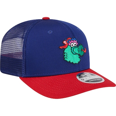 Boné Aba Curva New Era 9SEVENTY Stretch Snap Trucker Batting Practice 2025 MLB Philadelphia Phillies - Adulto - Foto 2