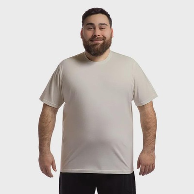 Camiseta Olympikus Comfy Tape Plus Size - Masculina - Foto 1