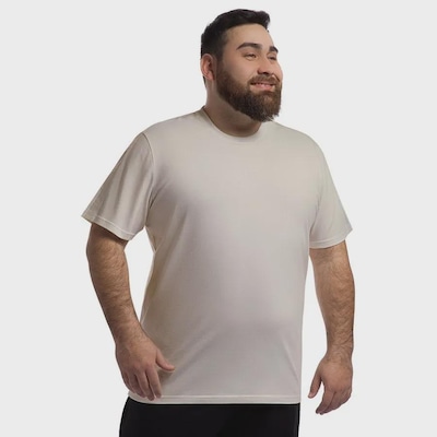 Camiseta Olympikus Comfy Tape Plus Size - Masculina - Foto 3