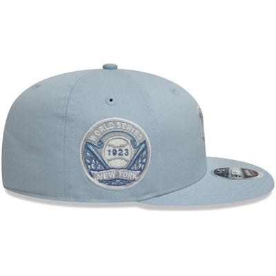 Bone Aba Reta New Era 9FIFTY Original Fit New York Yankees World Series - Adulto - Foto 6
