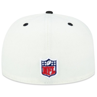 Bone Aba Reta New Era 59FIFTY Fitted NFL Las Vegas Raiders Core - Adulto - Foto 2