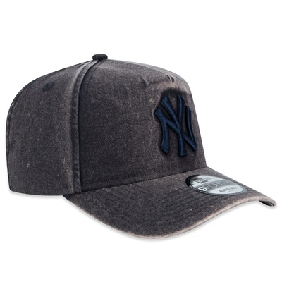 Bone Aba Curva New Era 9FORTY A-Frame MLB New York Yankees Core - Adulto - Foto 5