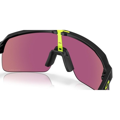 Óculos de Sol Oakley Sutro Lite Matte Black Prizm Road - Unissex - Foto 6