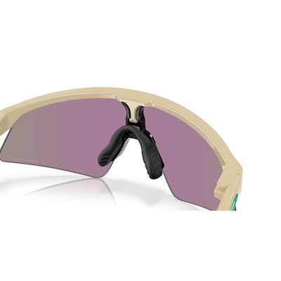 Óculos de Sol Oakley Resistor Sweep Desert Tan Prizm - Unissex - Foto 6