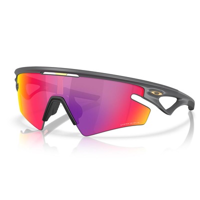 Óculos de Sol Oakley Sphaera Slash Matte Carbon Prizm Road - Unissex - Foto 1