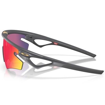 Óculos de Sol Oakley Sphaera Slash Matte Carbon Prizm Road - Unissex - Foto 2