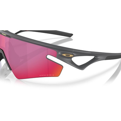 Óculos de Sol Oakley Sphaera Slash Matte Carbon Prizm Road - Unissex - Foto 5