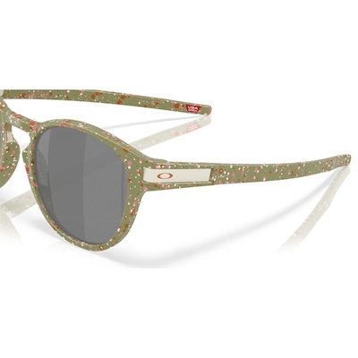 Óculos de Sol Oakley Latch Matte Fern Terrazzo Prizm - Unissex - Foto 5