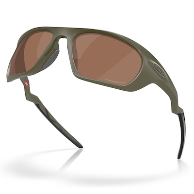 Óculos de Sol Oakley Lateralis Latitude Matte Moss 1160 - Unissex - Foto 4