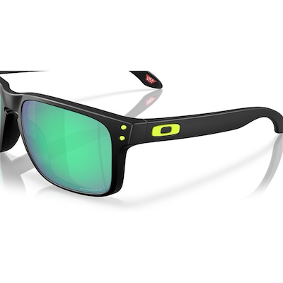 Óculos de Sol Oakley Holbrook Matte Black Prizm Road - Unissex - Foto 5