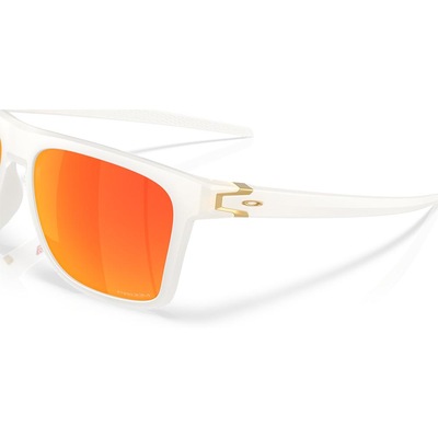 Óculos de Sol Oakley Leffingwell Seek Matte Vapor Prizm - Unissex - Foto 5