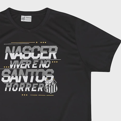 Camiseta do Santos Surf Center Nascer - Masculina - Foto 4