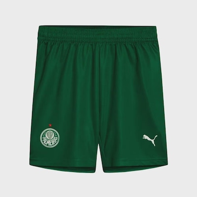 Calção do Palmeiras Puma II 2025 - Infantil - Foto 1
