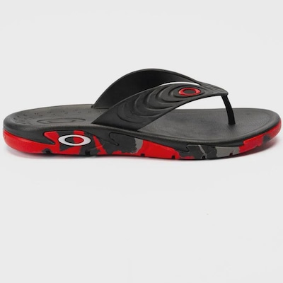 Chinelo Oakley Crowd Camo - Masculino - Foto 4