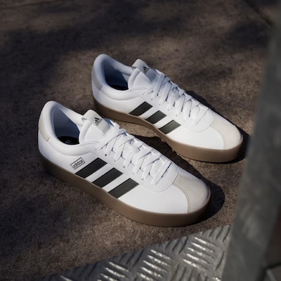 Tênis adidas Vl Court Base 3.0 + 3 Pares De Meias - Unissex - Foto 4