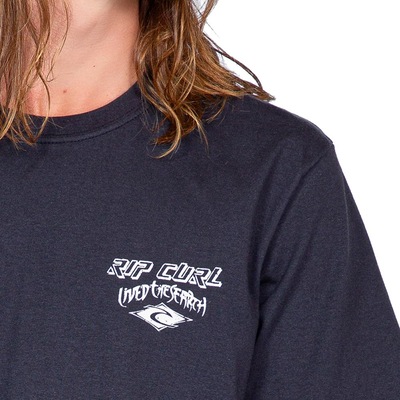 Camiseta Rip Curl Lived Search - Masculina - Foto 3