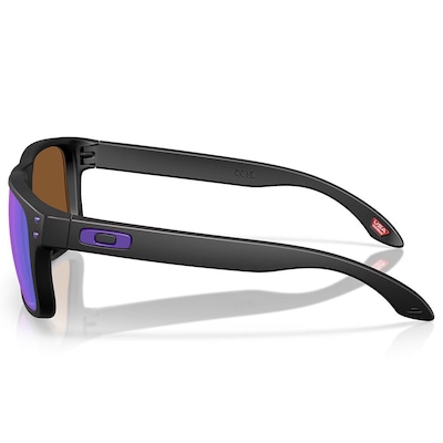 Óculos De Sol Oakley Holbrook S Matte Black Prizm Violet - Foto 2