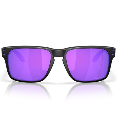 Óculos De Sol Oakley Holbrook S Matte Black Prizm Violet - Foto 3