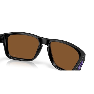 Óculos De Sol Oakley Holbrook S Matte Black Prizm Violet - Foto 6