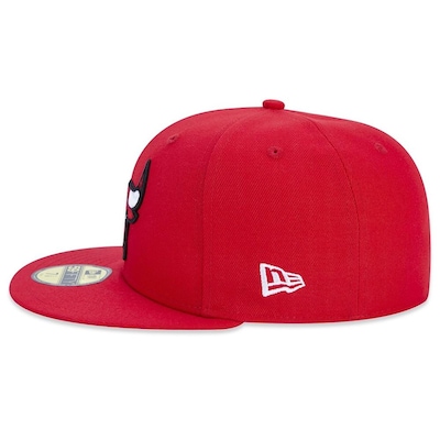 Boné Aba Reta New Era 5950 Chicago Bulls NBA Fitted - Adulto - Foto 4