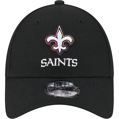 Boné Aba Curva New Era 940 New Orleans Saints NFL Crucial Catch 23 - Snapback - Adulto - Foto 4