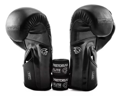 Kit Para Boxe E Muay Thai Luvas Edição Elite + Bandagens Pretorian - Foto 5