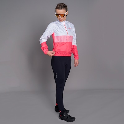 Jaqueta Corta Vento Ciclismo Woom Supreme - Feminina - Foto 4
