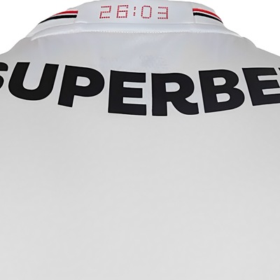 Camiseta New Balance São Paulo Torcedor Home 25 - Masculina - Foto 6