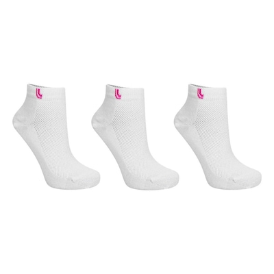 Meia Lupo Sport Cano Curto 3 Pares - Feminina - Foto 1