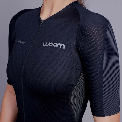 Macaquinho Woom Tri C/ Manga Carbon Storm - Feminino - Foto 6