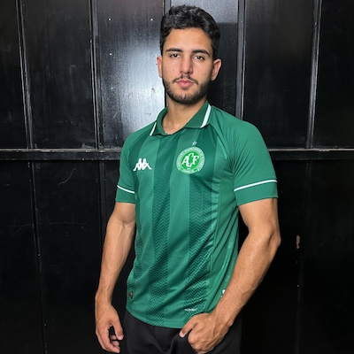 Camisa Chapecoense Kappa 2025 Uniforme 1 - Masculina - Foto 3