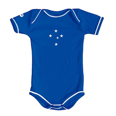 Kit Body + Pantufa do Cruzeiro Torcida Baby Oficial - Infantil - Foto 2