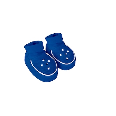Kit Body + Pantufa do Cruzeiro Torcida Baby Oficial - Infantil - Foto 3