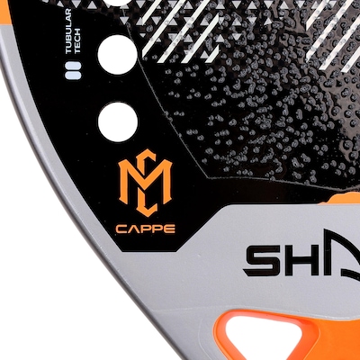 Raquete de Beach Tennis Shark Jaws Pro 22mm 3k 2025 Cappelletti - Foto 2