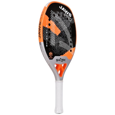 Raquete de Beach Tennis Shark Jaws Pro 22mm 3k 2025 Cappelletti - Foto 3