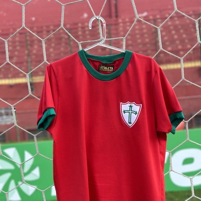 Camisa Portuguesa Athleta Retrô - Masculina - Foto 4