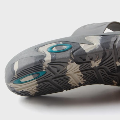 Chinelo Oakley Crowd Camo - Masculino - Foto 4