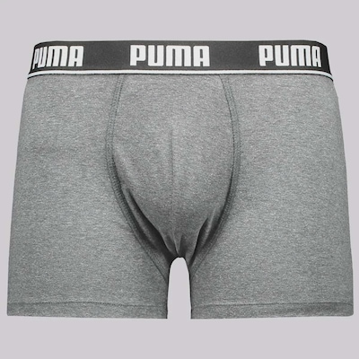 Cueca Puma Boxer Cotton - 3 Unidades - Masculino - Foto 2
