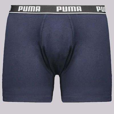Cueca Puma Boxer Cotton - 3 Unidades - Masculino - Foto 2