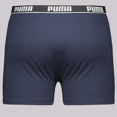 Cueca Puma Boxer Cotton - 3 Unidades - Masculino - Foto 3