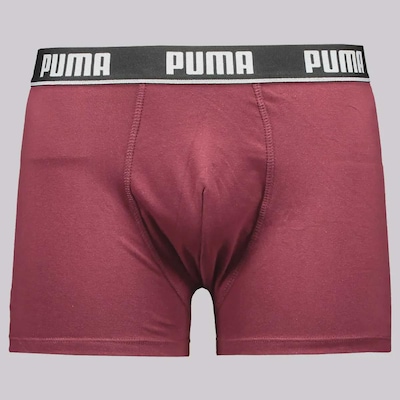 Cueca Puma Boxer Cotton - 9 Unidades - Masculino - Foto 2