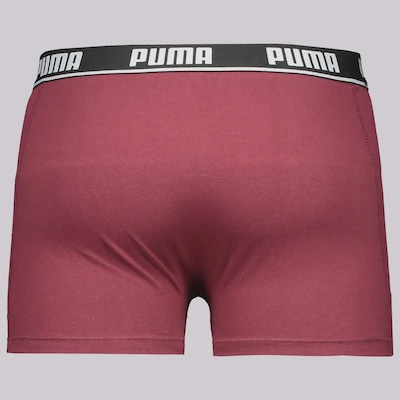 Cueca Puma Boxer Cotton - 9 Unidades - Masculino - Foto 3