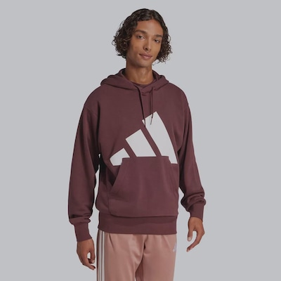 Blusão Adidas Big Logo Com Capuz - Masculino - Foto 2