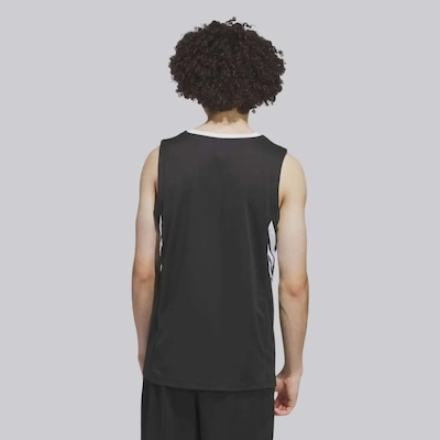 Camiseta Regata Adidas 3 Stripes - Masculina - Foto 2