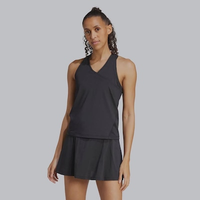 Camiseta Regata Adidas Tennis Club Logo - Feminina - Foto 1