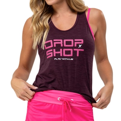 Camiseta Regata Drop Shot Enjoy 3.0 - Feminina - Foto 1
