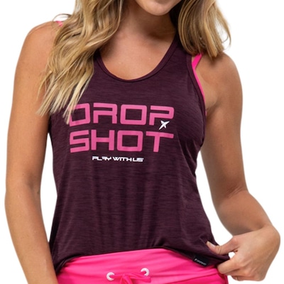 Camiseta Regata Drop Shot Enjoy 3.0 - Feminina - Foto 3